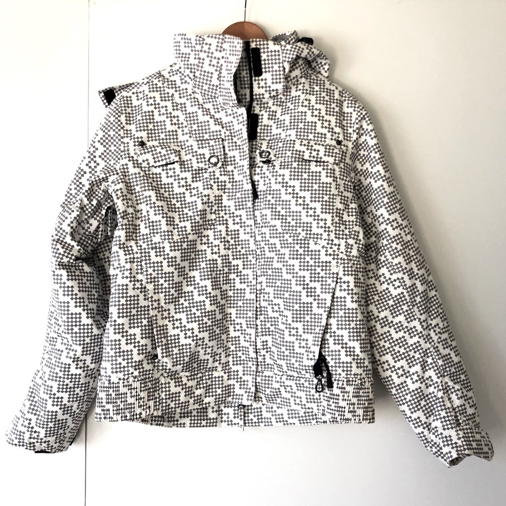 Pulse Women's Snowboard Ski Diamond Print Jacket